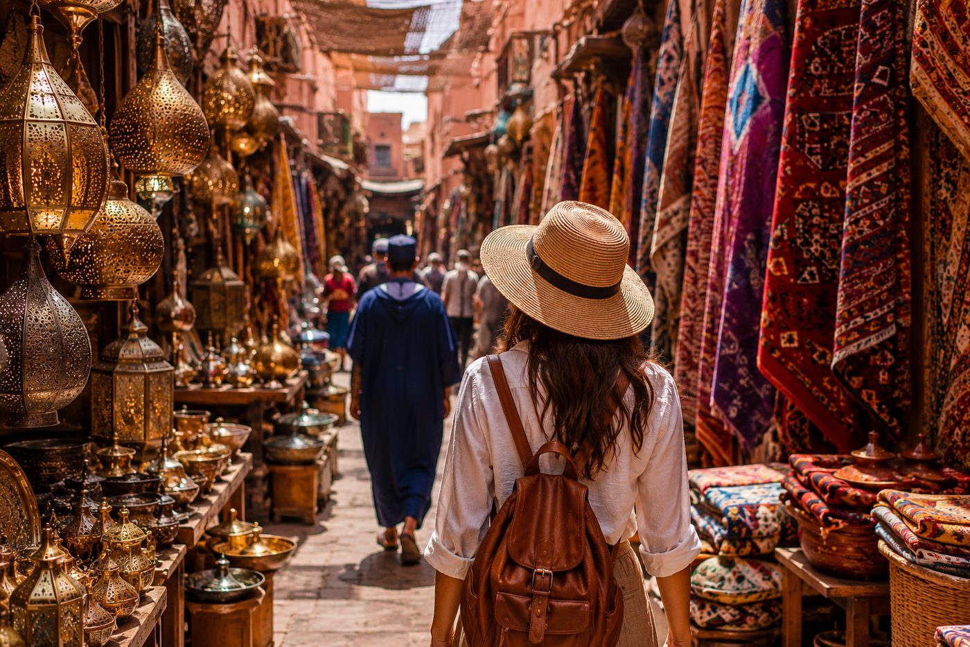 Balade guidée dans les souks de Marrakech